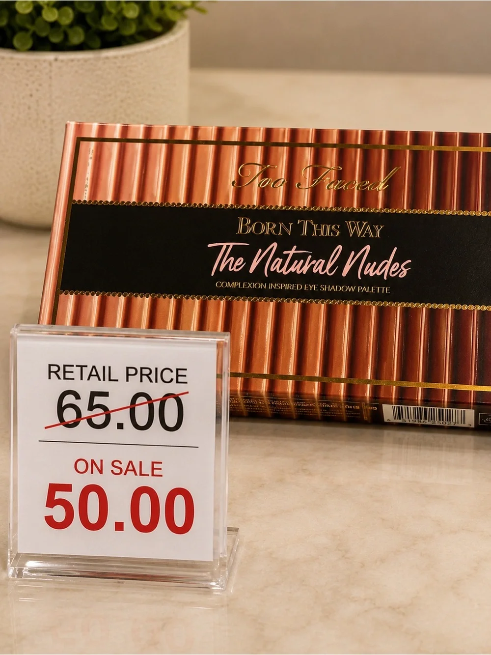 Too Faced The Natural Nudes Eyeshadow Palette - Copper Rose Metallic